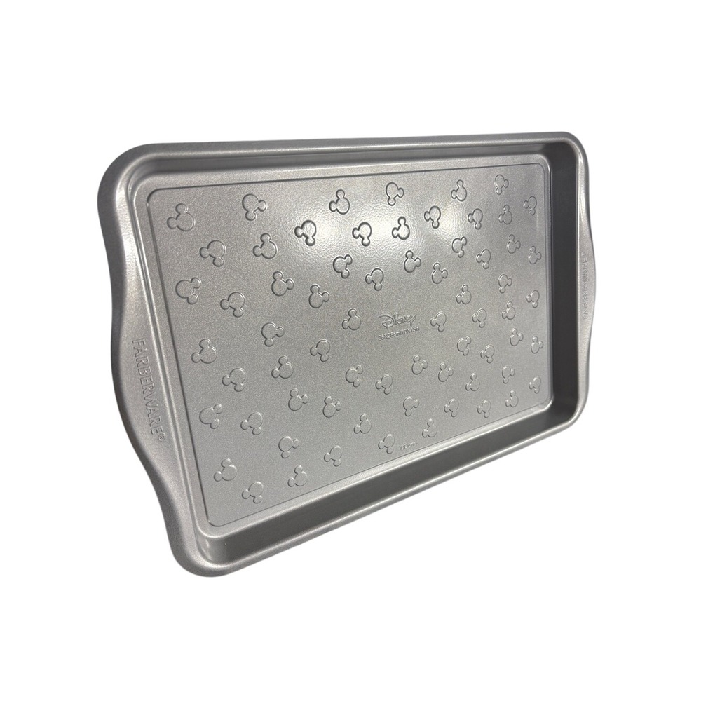 Disney Chef Mickey Mouse Embossed Baking Tray Metal Farberware 15" GIFT NEW